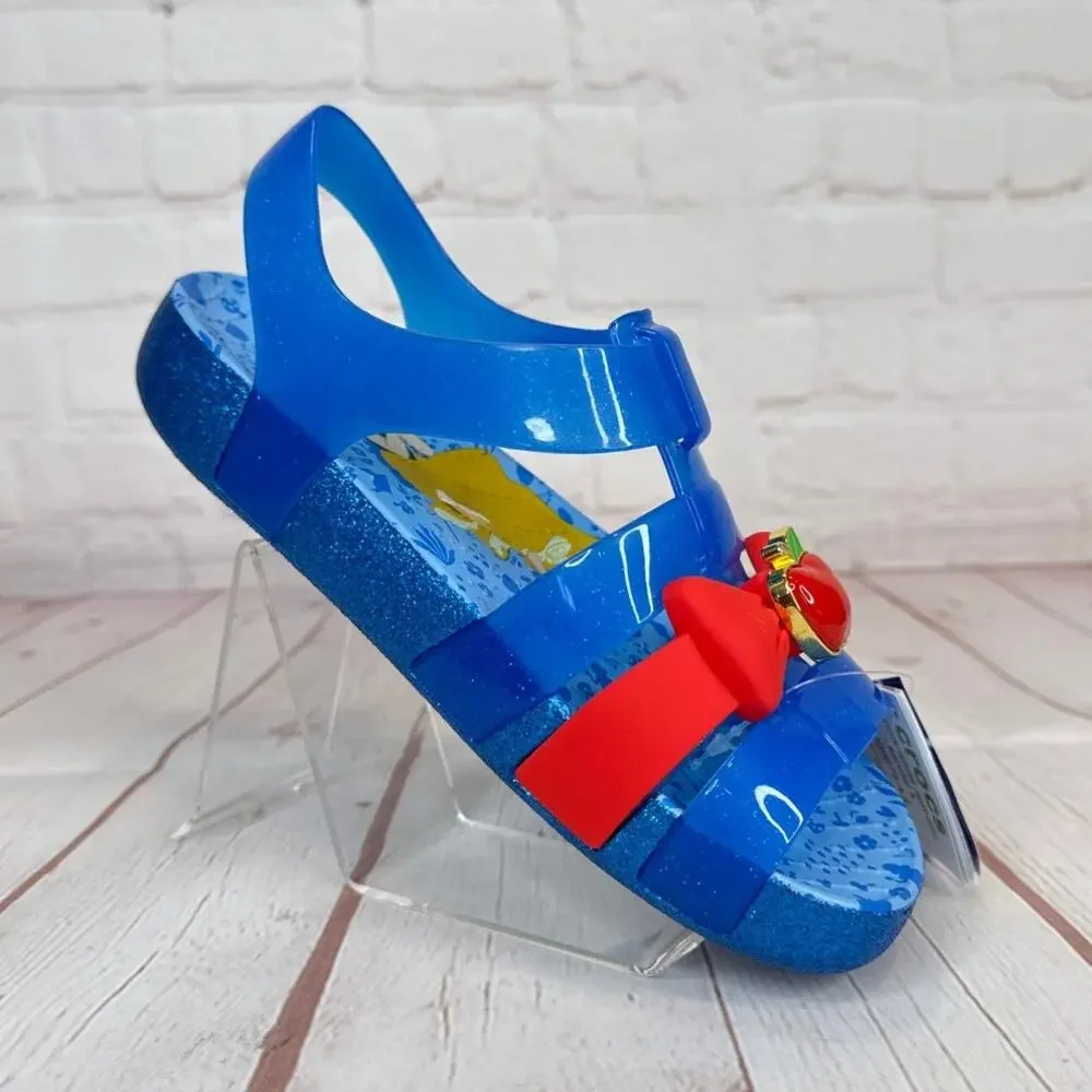 Crocs Disney Snow White Isabella Bright Cobalt Sandals Kids Size J3 209676-4JL